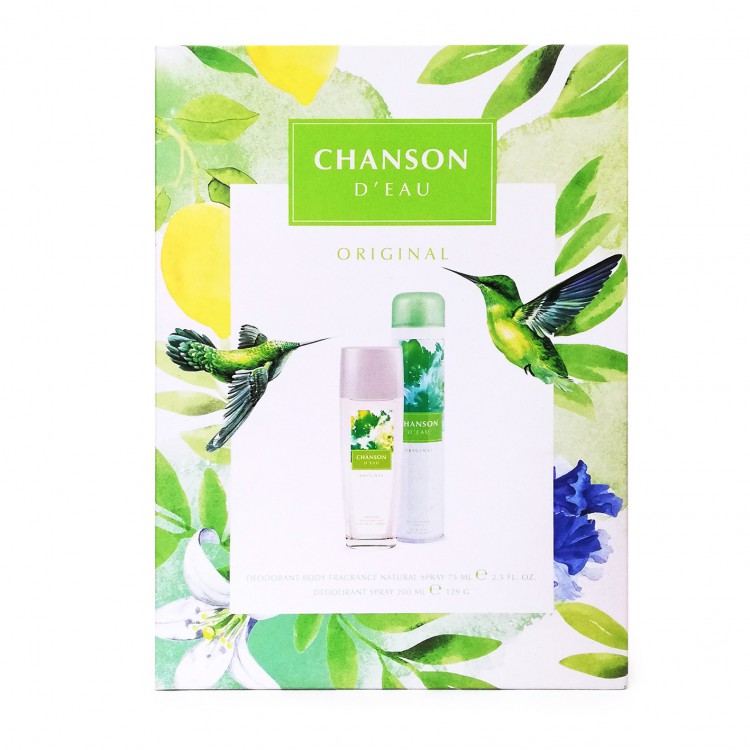 Kazeta Chansond.Eau deo+DNS 75ml | Kosmetické a dentální výrobky - Dámská kosmetika - Dárkové kazety Kazeta Chansond.Eau deo+DNS 75ml | Kosmetické a dentální výrobky - Dámská kosmetika - Dárkové kazety